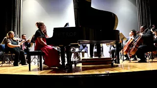 Nika Jonicenoka plays Concertino Bianco by Georgs Pelecis