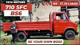 2022 Tata 710 SFC BS6 Light Truck Detailed Walk-around Video in Hindi || Price - 17.19Lakhs