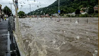 Halálos árvizek Európa középső részén