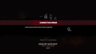How to fix connection error on Dead By DayLight