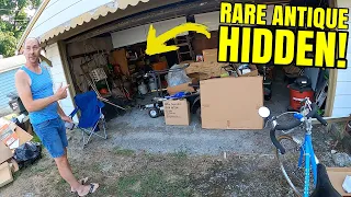 GARAGE SALE ANTIQUE HIDDEN FOR DECADES