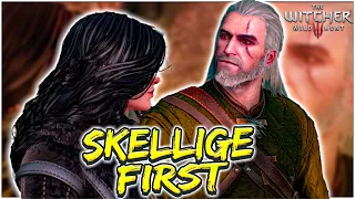 Witcher 3 - What Happens If You Go to SKELLIGE FIRST (Before Velen & Novigrad, UNIQUE DIALOGUE)