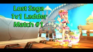 Lost Saga - 1v1 Ladder Match #1 How to Deal With Flying Tao Warrior