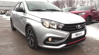 2019 LADA VESTA SPORT 1.8 (145). Start Up, Engine, and In Depth Tour.