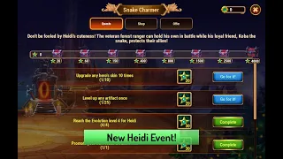 Hero Wars — Heidi Event, Snake Charmer