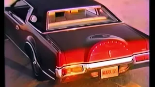 1972 Lincoln Continental and Continental Mark IV Commercial (Better Quality)