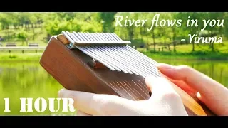 River Flows In You, Yiruma 이루마 - 1 Hour Relaxing Kalimba 칼림바