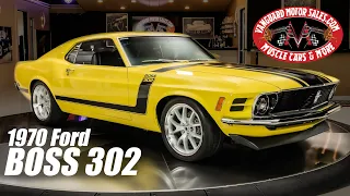 1970 Ford Mustang Boss 302 Restomod For Sale Vanguard Motor Sales #6900