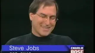 1996 Charlie Rose- Steve Jobs & John Lasseter