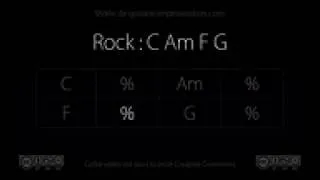 Rock (C Am F G) : Backing Track