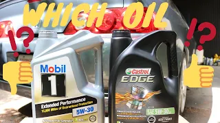 Which Oil Performs Better on my RSX? Castrol EDGE vs Mobil 1