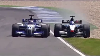 Räikkönen vs Montoya - Pure Sound | German Grand Prix 2002