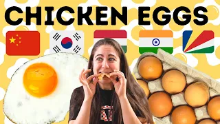 How do You Eat Eggs? (South Korea, India, Seychelles, Hungary, China)