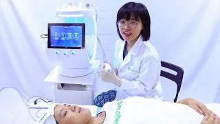 Smrt Ice Blue 7 in 1 hydra facial machine introduction