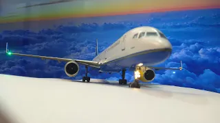 Сборка Боинг 757-200 от Звезды. Boeing 757-200.  #моделизм #стендовый моделизм