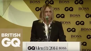 Iggy Pop Accepts The Icon Award | Men Of The Year Awards 2014 | British GQ