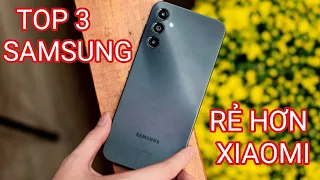 TOP 3 ĐT samsung CẤU HÌNH CAO, THÁCH ĐẤU XIAOMI 2 - 3 TRIỆU !!!