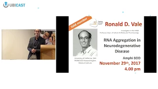 Ron Vale Seminar: RNA Aggregation in Neurodegenerative Disease