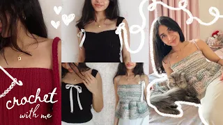 how i crocheted my dream tops ⋆ ｡⋆౨ৎ˚