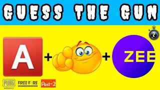 Guess The Gun By Emoji | PART-2 | Guess The Gun By Emoji FF | Guess the gun by emoji challenge