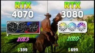 RTX 4070 vs RTX 3080   Test in 10 Games