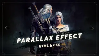 Создание сайта с горизонтальным Parallax эффектом (HTML CSS JavaScript)