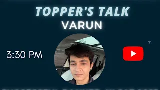 NLSAT Unplugged: Topper's Talk by NLTI Student Varun