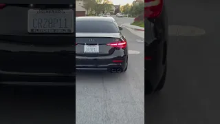 New 2023 c43 amg! The exhaust sounds much better than  you think. Don’t be fooled it sounds great!!!