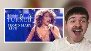 TEENAGER REACTS TO | Tina Turner - Proud Mary (Live Wembley) (2000) | REACTION !