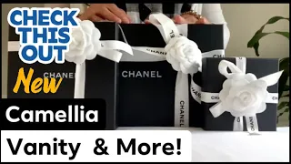 Triple Chanel Unboxing Camellia Vanity with Chain + Accessories | 21S New Release | Chanel LV
