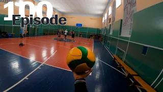 Anniversary First Person Volleyball | VOLLEYBALL FIRST PERSON | Dima with the camera | #100 episode