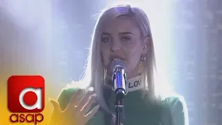 ASAP: UK's Pop Star Anne-Marie sings "Rockabye" on ASAP