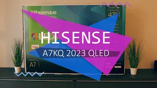 Hisense 2023 QLED A7K erste Installation