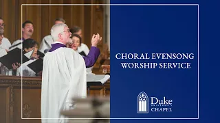 Choral Evensong Worship Service  - 8/27/23