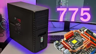 Сборка ПК на элитном LGA 775. Компьютер для младшего брата.