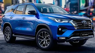2025 New Toyota Fortuner Hybrid Blue-Ready to go Further!-Interior and exterior Design