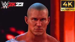 Randy Orton's Entrance in WWE 2K23 is so realistic ! [ 4K 60FPS ]