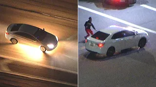 SoCal chases: CHP arrests 3 suspects in 2 separate pursuits