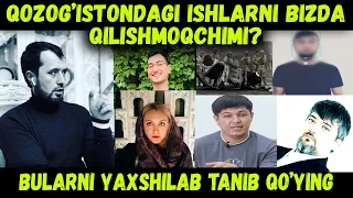 БУЛАРНИ ТАНИБ ҚЎЙИНГ. ҚОЗОҒИСТОНДАГИ ТЎНТАРИШНИ БИЗДА ҚИЛИШМОҚЧИМИ?  АБРОР МУХТОР АЛИЙ