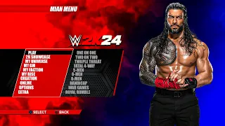 WWE 2K24: Roman Reigns Showcase Mode - Every Possible Matches!(Concept)