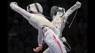 Saito (JPN) vs. Garozzo (ITA)- Semifinal World Fencing Championships Men's Foil