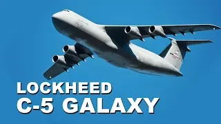 The Incredible Lockheed C-5 Galaxy Military Transport Aircraft