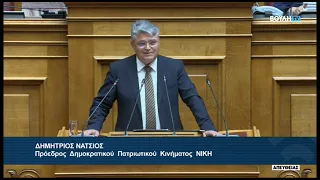 Δ. Νατσιός (Πρόεδρος ΝΙΚΗΣ) (Ημέρα Μνήμης της Γενοκτονίας των Ελλήνων του Πόντου)(20/05/2024)