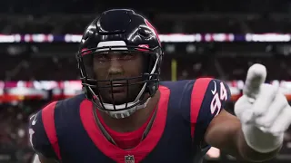 NFL Madden 22 2021 season week 3 Panthers @  Texans