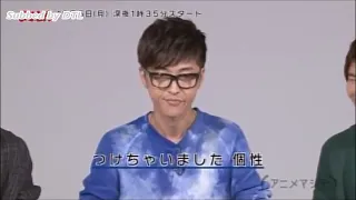 [EngSub] Fukuyama Jun, Sakurai Takahiro and Irino Miyu presenting Osomatsu-san