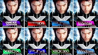 X-Men The Official Game (2006) GBA vs DS vs PS2 vs GameCube vs XBOX vs PS4 vs XBOX 360 vs PC