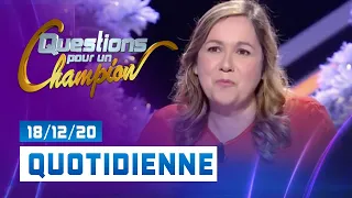 Emission du Vendredi 18  Décembre 2020 - Question pour un champion