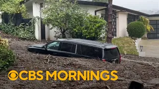 Heavy rain and wind slams Southern California