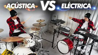 Baterías: Acústica VS Eléctrica | ¿Cuál es mejor?