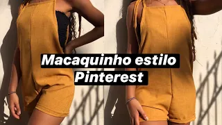 DIY Macaquinho estiloso- Super fácil e sem modelagem